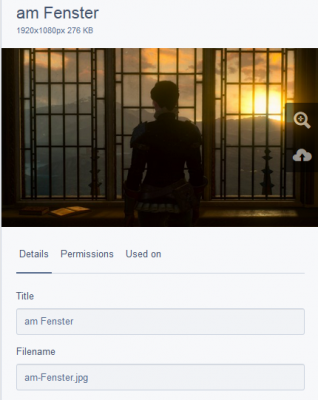 screen title legende